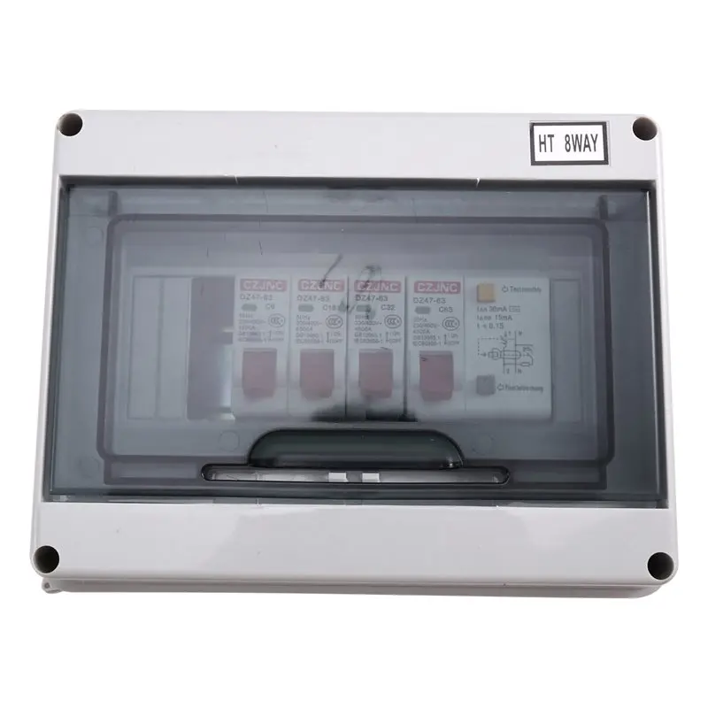 【ALLOWANCE】3 Way Garage Caravan Consumer Unit 63A 30Ma RCD 3MCB 6A+16A+32A 230/400V