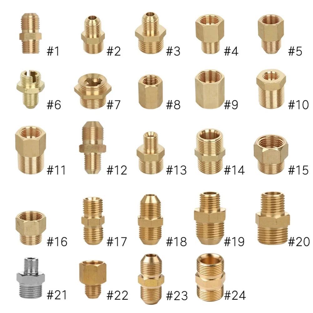 High Pressure Car Washer Quick Connect Coupler Adapter Clean Washing Pressure Washer Connector G1/4 G3/8 G1/2 280/380 55/58 1-14