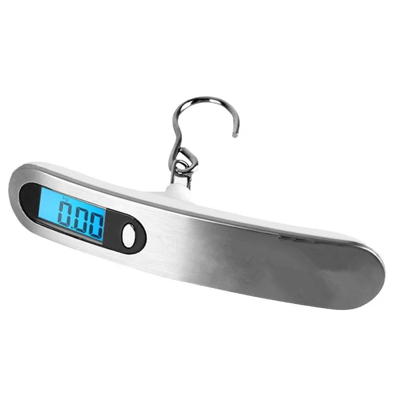 

Household Mini Portable Electronic Airplane Luggage Scale Outdoor Fishing Scale 50KG Cross-border 10g Accuracy AAA Batteries