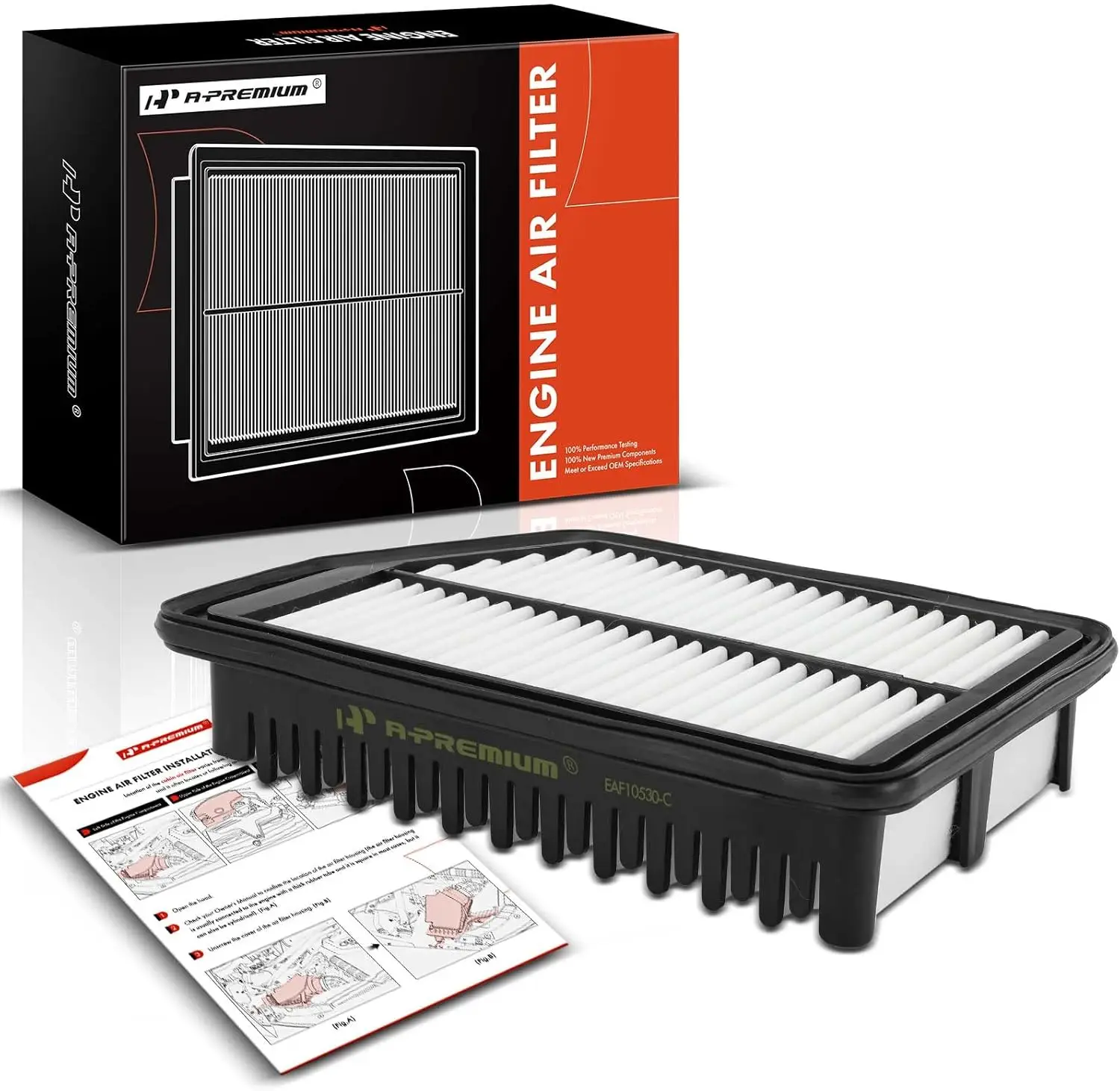 

Воздушный фильтр двигателя, совместимый с моделью Hyundai и Kia — Elantra, Elantra Coupe, Elantra GT, Forte, Forte5, Forte Koup, Sportage,