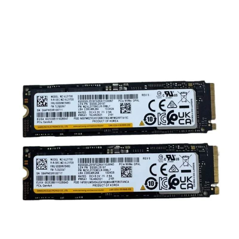 Applicable to Samsung PM9A1 2T Disassembly Laptop Solid State Drive m.2 nvme