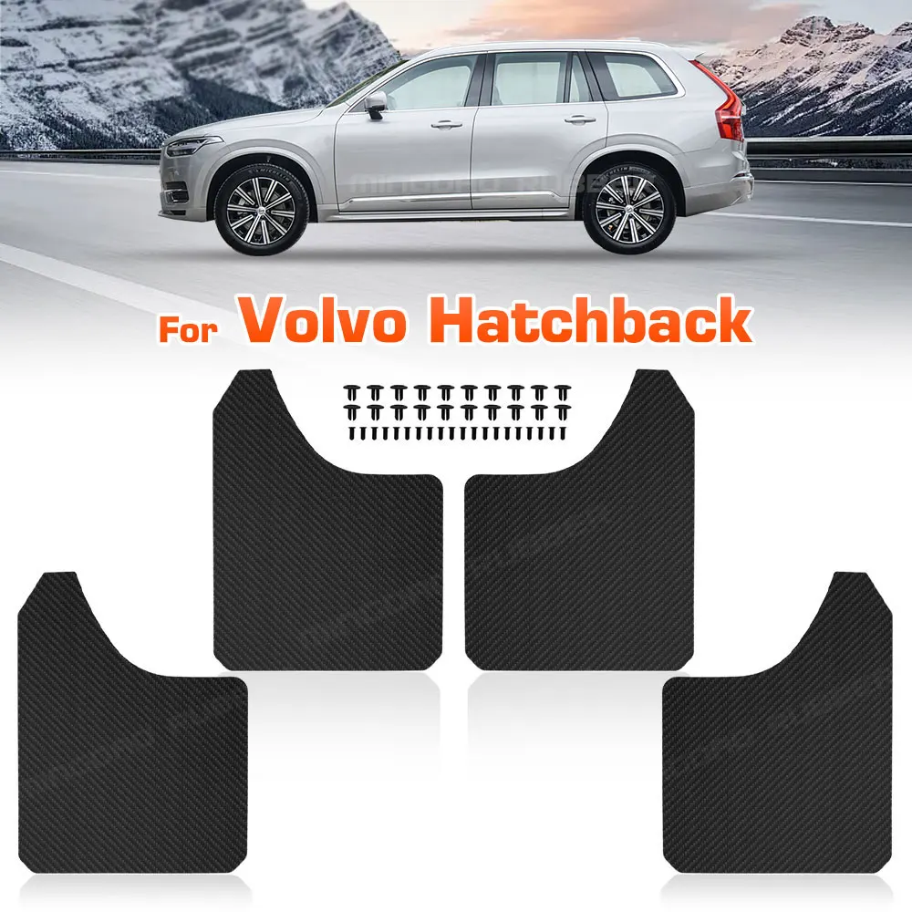 For Volvo C40 XC40 XC60 XC90 EX30 Fender Mudflaps Mud Flaps Splash Guards Mudguard