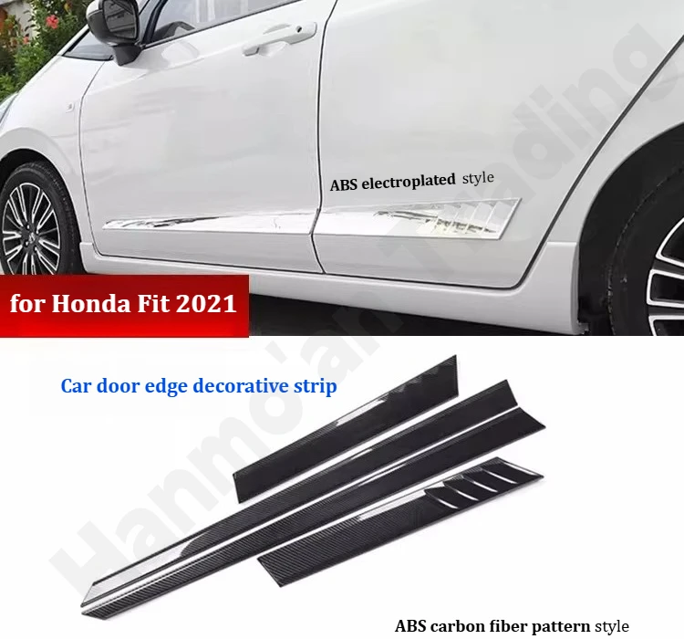 

for Honda Fit 2021 Vehicle body decorative strip/door panel scratch resistant decorative strip/special decorative accessories