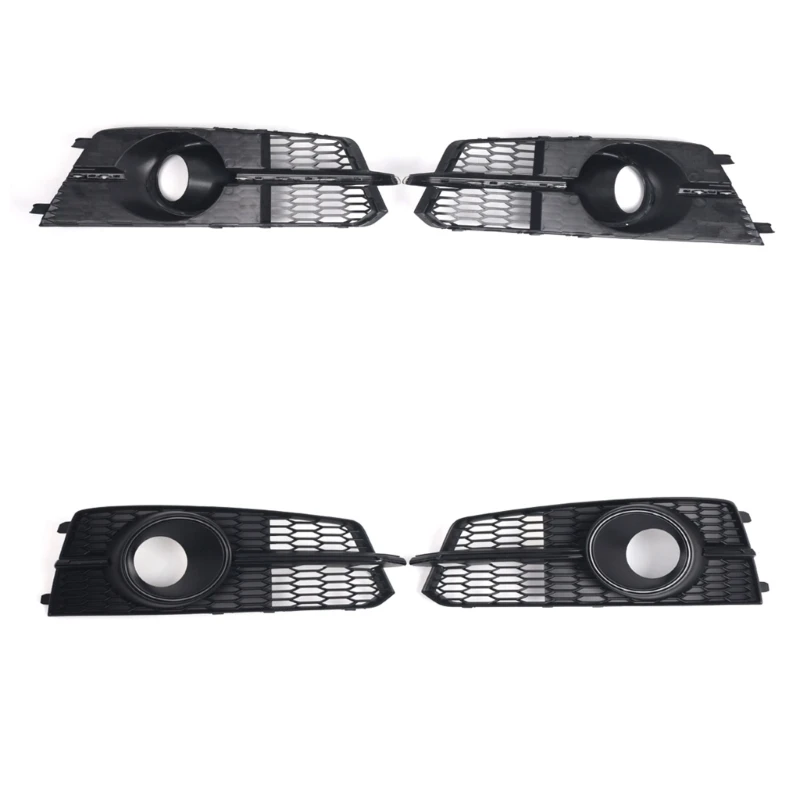 H8H8 Car Accessories Auto Bumper Grilles Guard 4G0807681AG 4G0807682AG Replacements For C7 2014-2018 Easy Installation