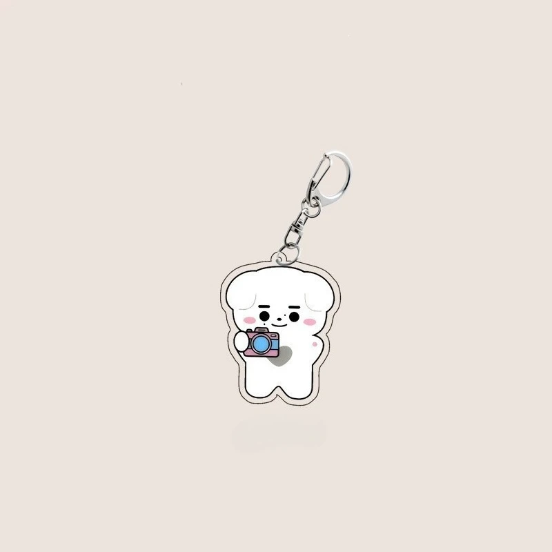 

7pcs/set Kpop Peripheral ENHYPEN Keychain JUNGWON JAY JAKE SUNGHOON Cute Backpack Keyring Pendant Cartoon Gift Toy
