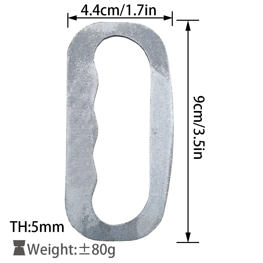 High Carbon Steel Flint Starter Striker Camping Fire Ignition Outdoor Fire Lighter for Hiking and Outdoor Emergency