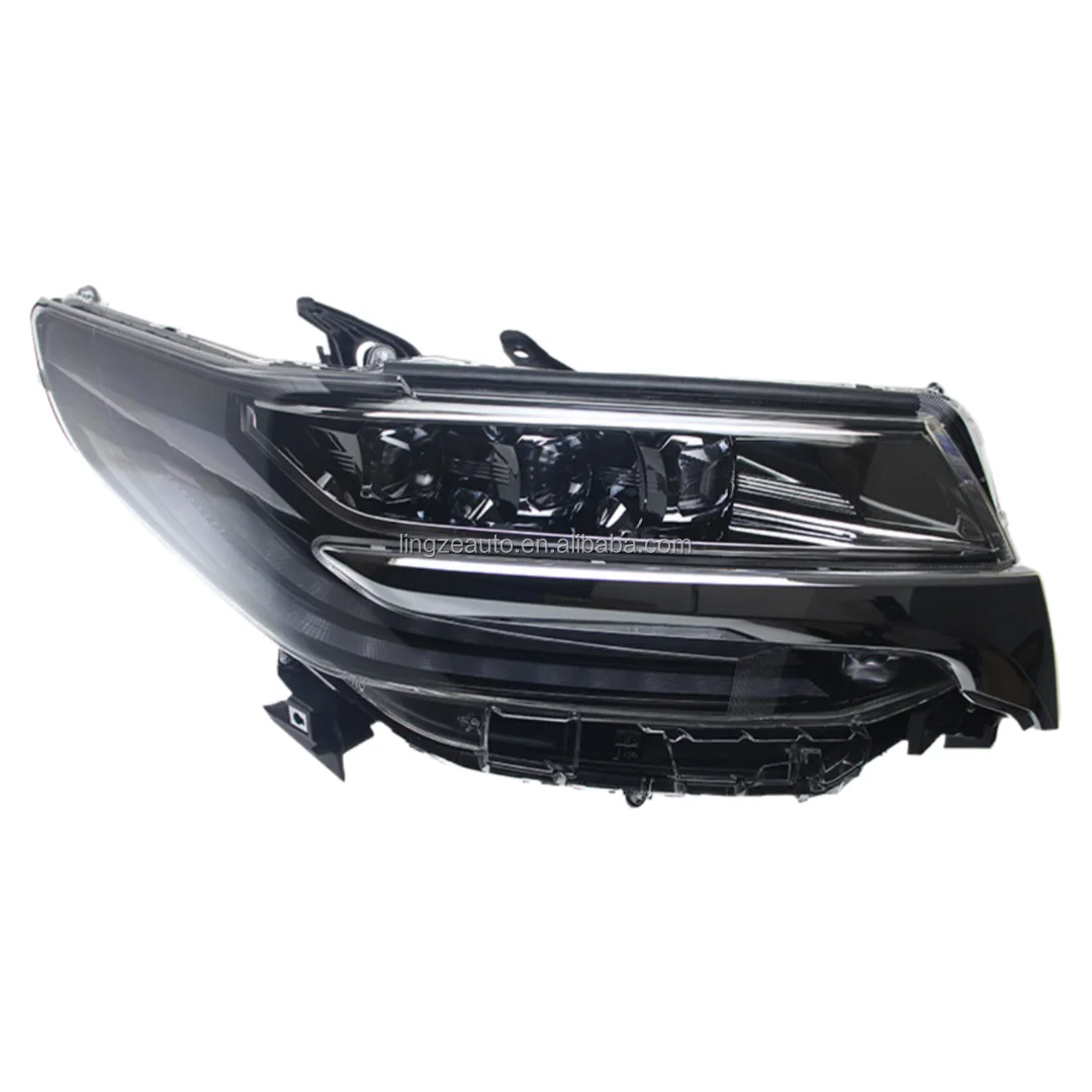 Refit for Toyota Alphard Headlight 2015-2021 Alphard Toyota Headlamp Assembly Alphard AH30 LED Three-len Headlight Plug and Play