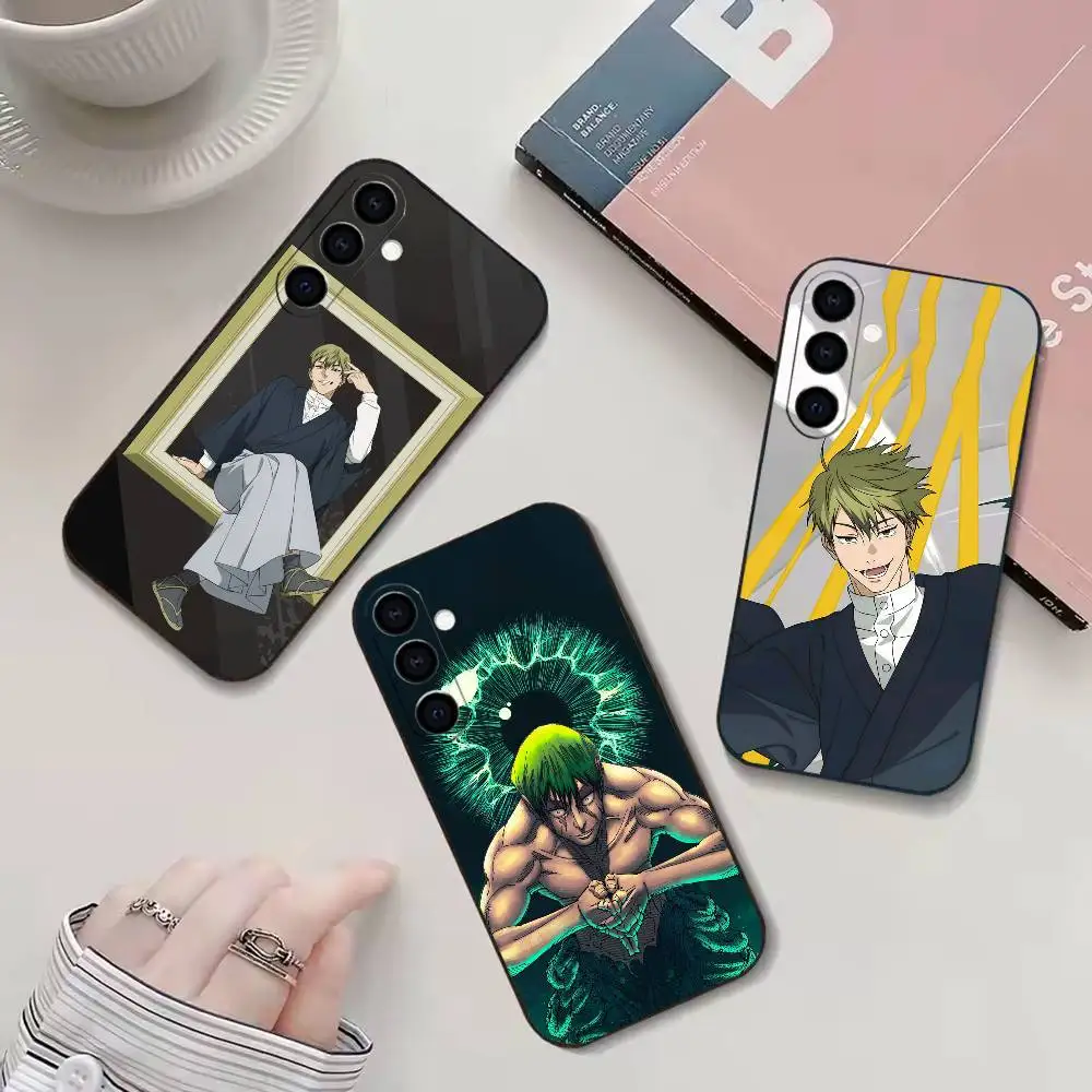 Z-Zenin Naoya Jujutsu Kaisen Phone Case For Samsung Galaxy A91,80,73,72 ,71,53,52,32 ,31,22,21s,20,Soft Black Case