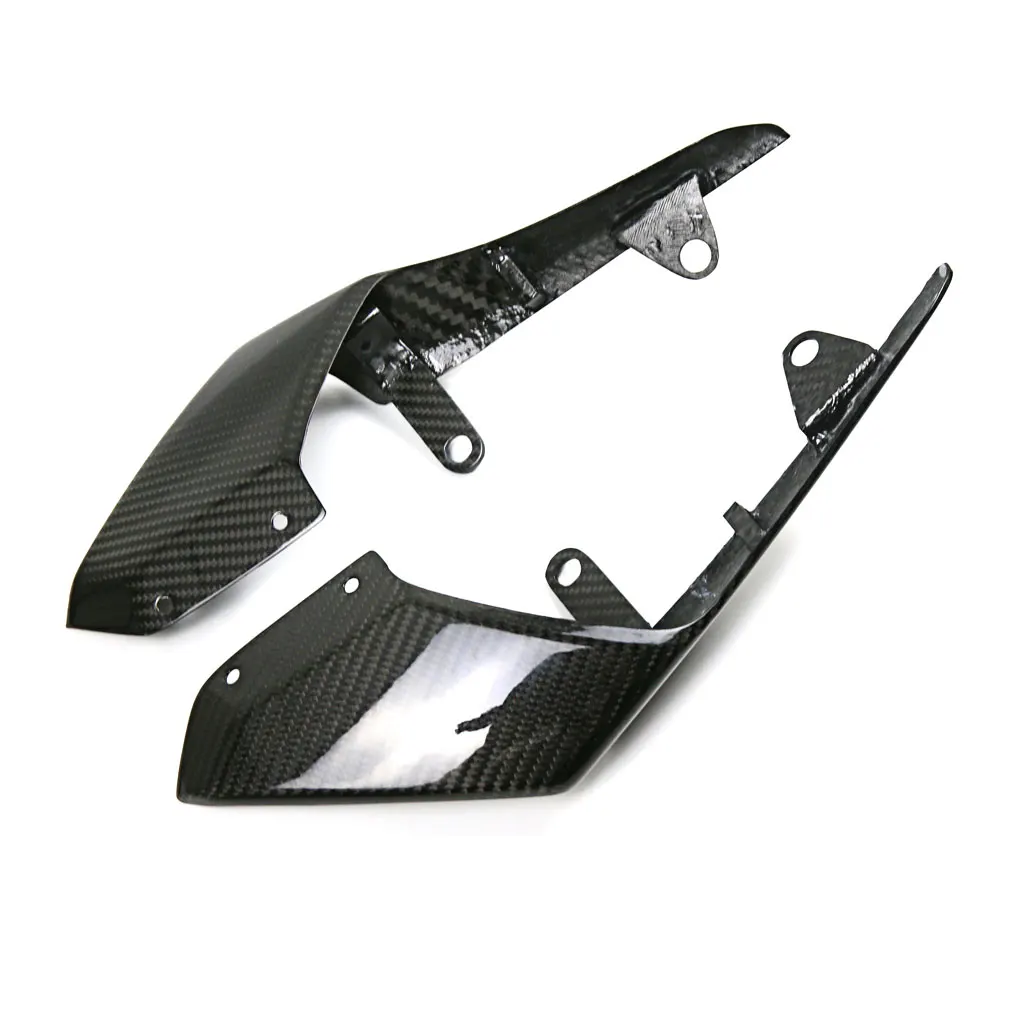 100% Dry Carbon Fiber Motorcycle Modified Fairing Radiator Fairings Panels For Yamaha MT07 MT-07 2018 2019 2020 2021