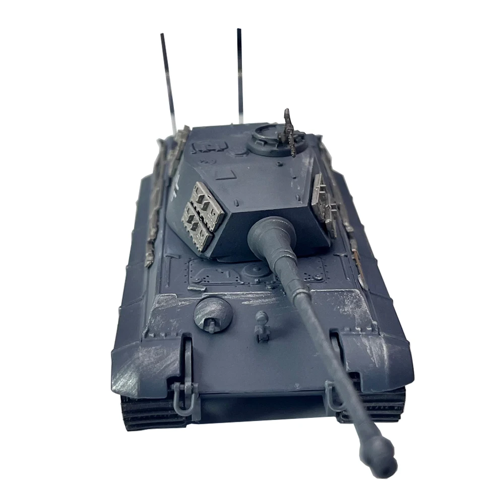 1/72 Tank King Tiger Jerman selesai Model militer hadiah mainan ornamen statis logam campuran ausvi Ausf.B