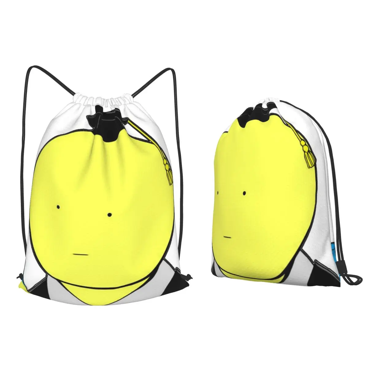 Assassination Classroom Octopus Koro Sensei Backpacks Fashion Drawstring Bags Shoes Bag Book Bags for Travel Students