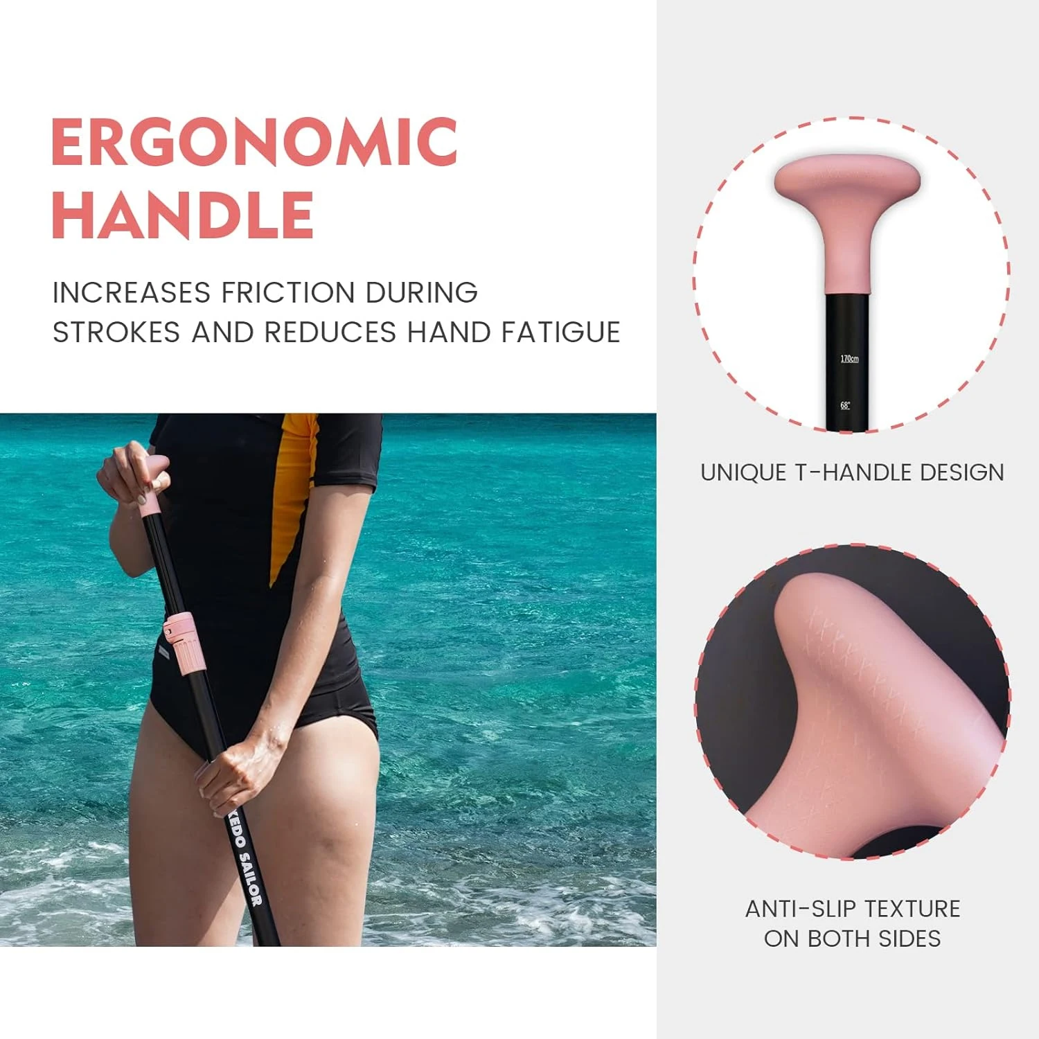 CE Paddle Boat Carbon Sup Paddle Funwater Dragon Boat Paddle Surf