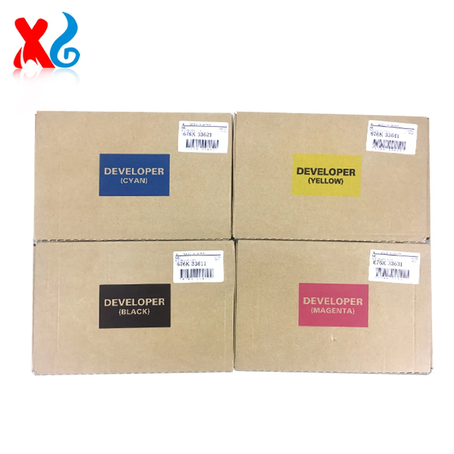 

676K33611 676K33621 676K33631 676K33641 Genuine Developer Powder For Xerox V80 V180 V2100 V3100 Iron Carrier