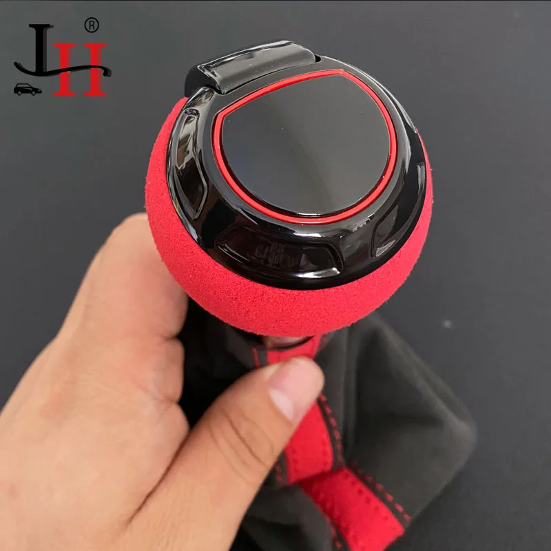 

1PCS Modification Chrome Matte Gear Shift Knob DSG Cover Cap RED For VW Golf MK6 MK7 R GTI Passat B7 B8 CC R20 Jetta MK6