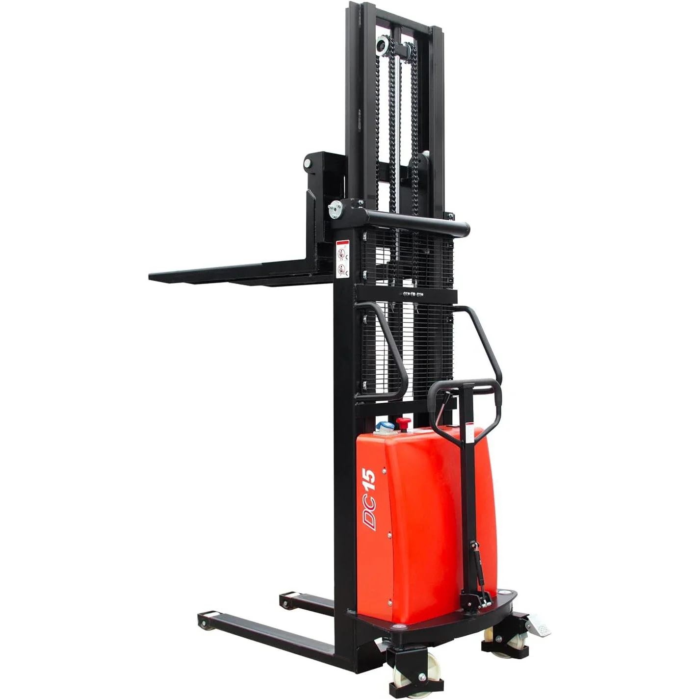 3300lbs 1500kg Semi-Electric Pallet Stacker 98