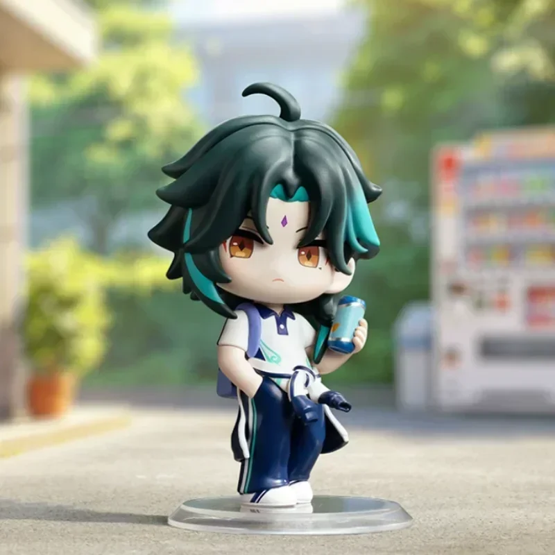 POP MART Genshin Impact Academy Light & Shadow Poetry Series Mystery Box Blind Bag Figuren Ornamente Spielzeug für Sammler