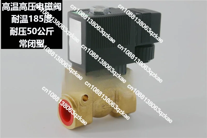 Blow molding machine high pressure solenoid valve/brass high pressure water  air/5MPA piston type 2 minutes 3 50 kg 220V