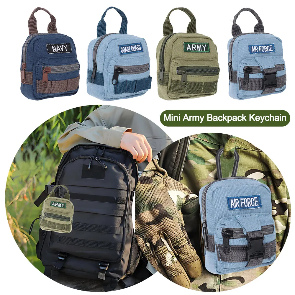 Mini Backpack Keychain Multipurpose Backpack Keychain Outdoor Accessory Gift for Adults Teens