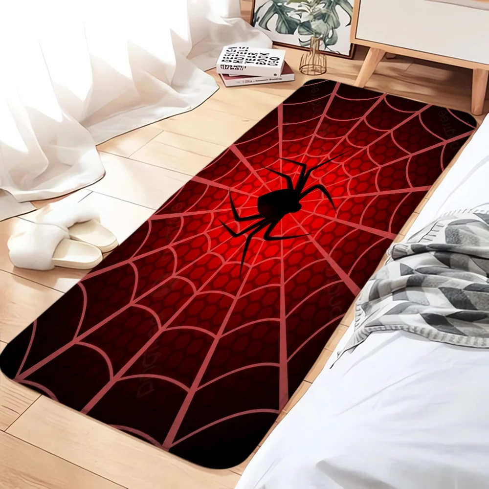 Spider Web Pattern Bathroom Floor Mat Kitchen Rug Entrance Doormat Rugs Nazar Choice Prayer Mats Muslim Gintame Diatomite Dorama