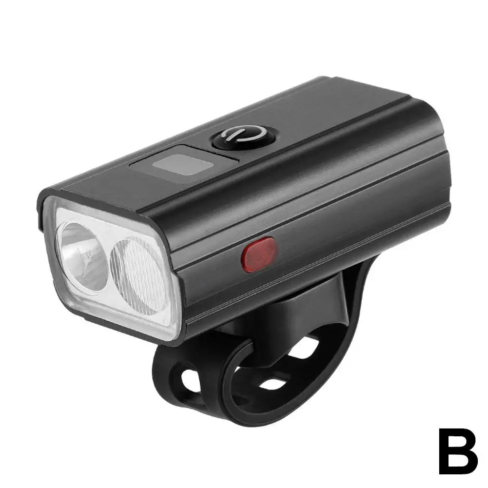 Super Bright Bike Night Bicycle Light Mountain Riding Lighting Power Front Bank Headlight Tailligh USB Flashlight Riding V4C4