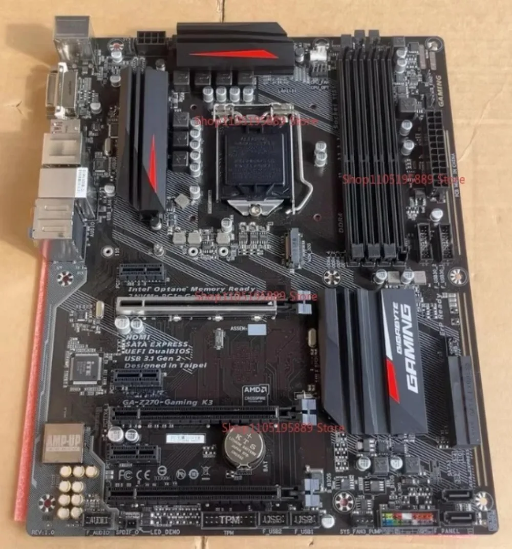 

For Gigabyte GA-Z270-Gaming K3 Main Board, Support 1151 Pin CPU.
