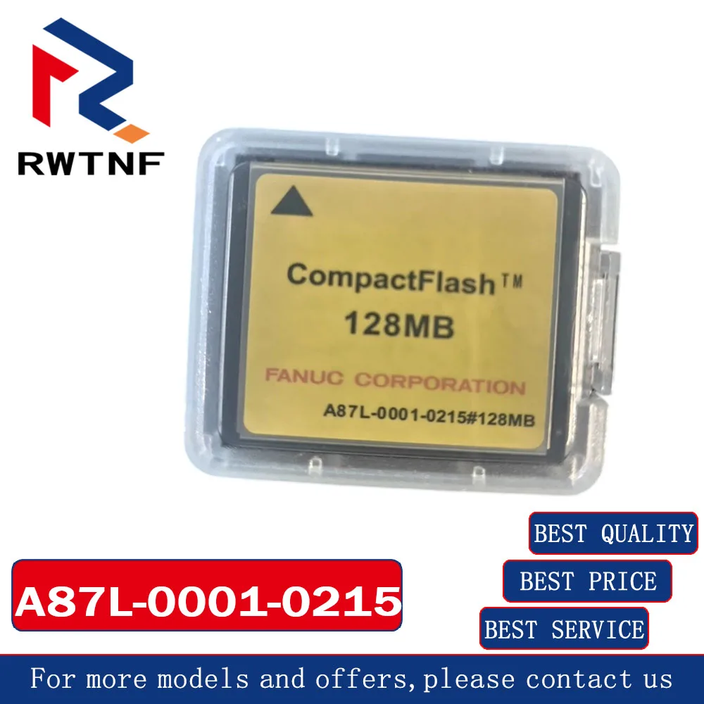 Brand New Genuine A87L-0001-0215 FANUC 128MB CF card memory card sensor,100% original warehouse stock