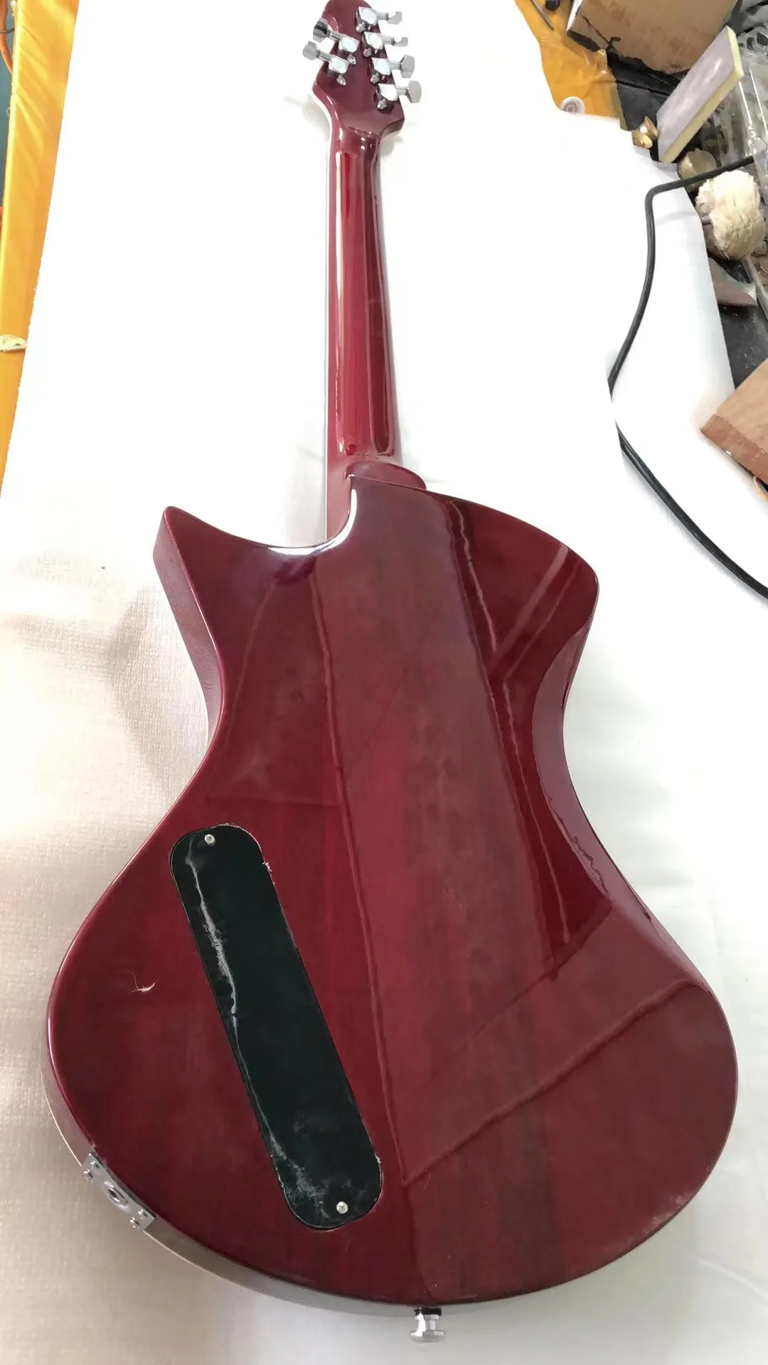 Ome Electric Guitar Finish Gloss Mahogany Body