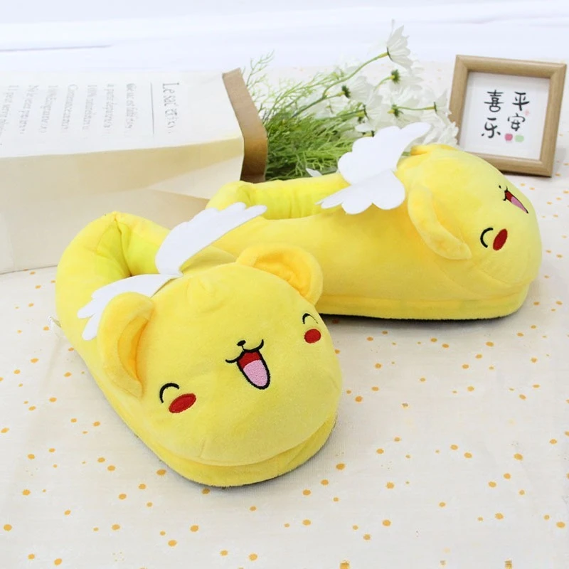 Card Captor SAKURA Anime Cotton Slippers Winter & Autumn Cartoon Kids' Cotton Home Slippers