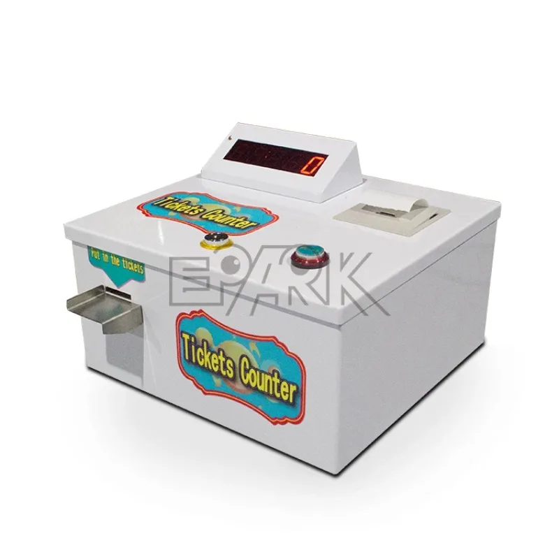 

2025Redemption Reward Game Center Mini Ticket Eater Tickets Counter Handling Machine