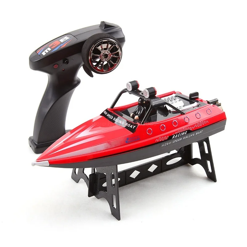 Wl917 Szybka Łódź Dziecięca Zdalnie Sterowana Łódź RC Wysokiej Prędkości Elektryczna Wodoodporna Zabawka Łódź Statek Turbina Jet Zabawka Podwodna