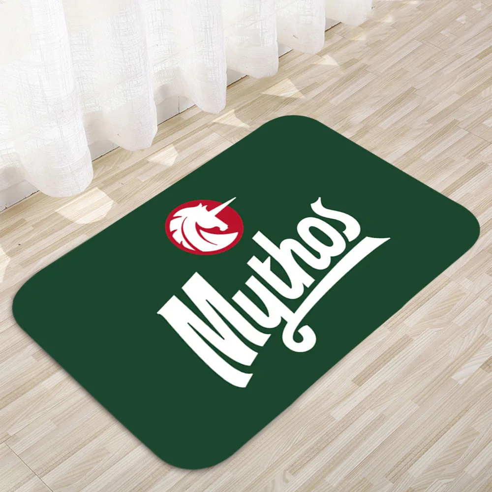 Mythos Greek beer Carpets Floor Mats  Door Mats Bathroom Mats Washable Home Decor 502