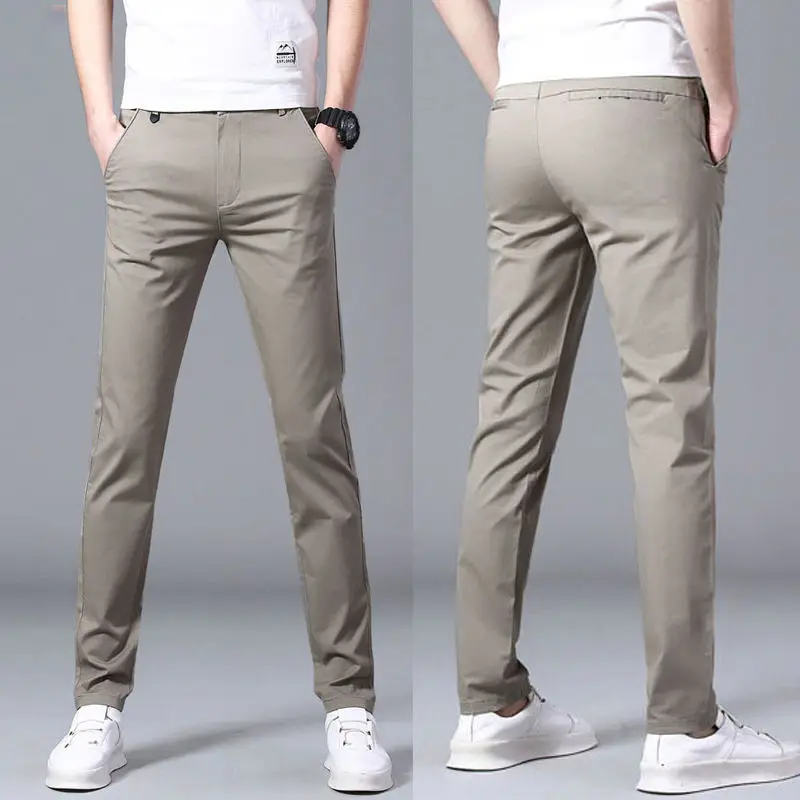 2024 Spring Summer Men\'s Golf Wear Elastic Golf Pants Fashionable Mens Long Pants Golf Wear Men Horse Trouse Men\'s Golf Clothing