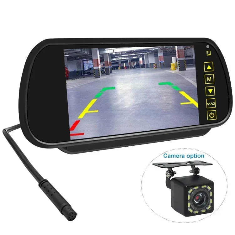 

7 inch rearview mirror touch screen car camera recorder dashcam car mirror rearview