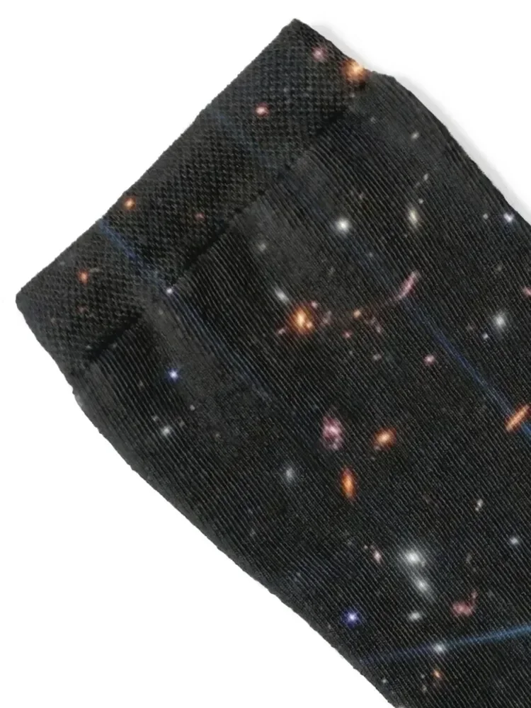 James Webb's First Deep Field (James Webb/JWST) - Space Poster Socks colored FASHION Socks Ladies Men's