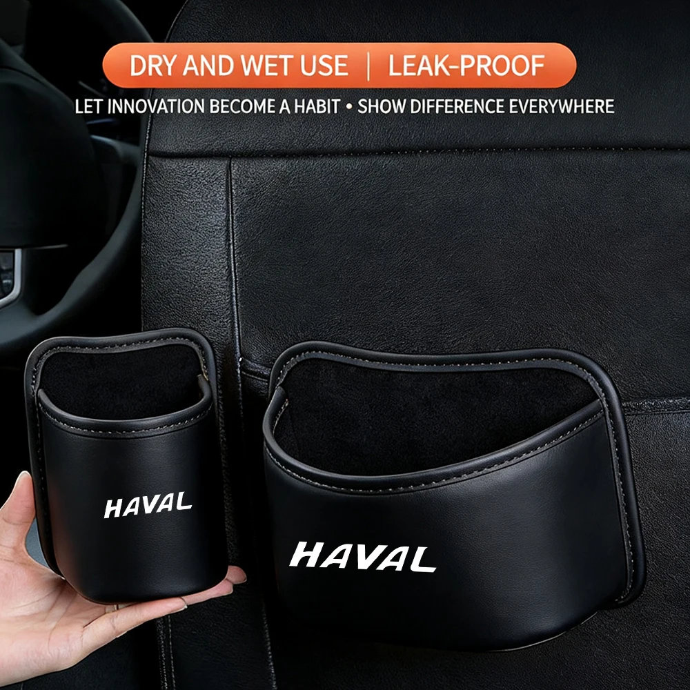 Car Door Storage Box Car Trash Can Sundries Bag Seat Back Garbage Bag for Haval H6 H7 H9 H4 Hover H2S F5 F7X F7H Jolion Jolyon