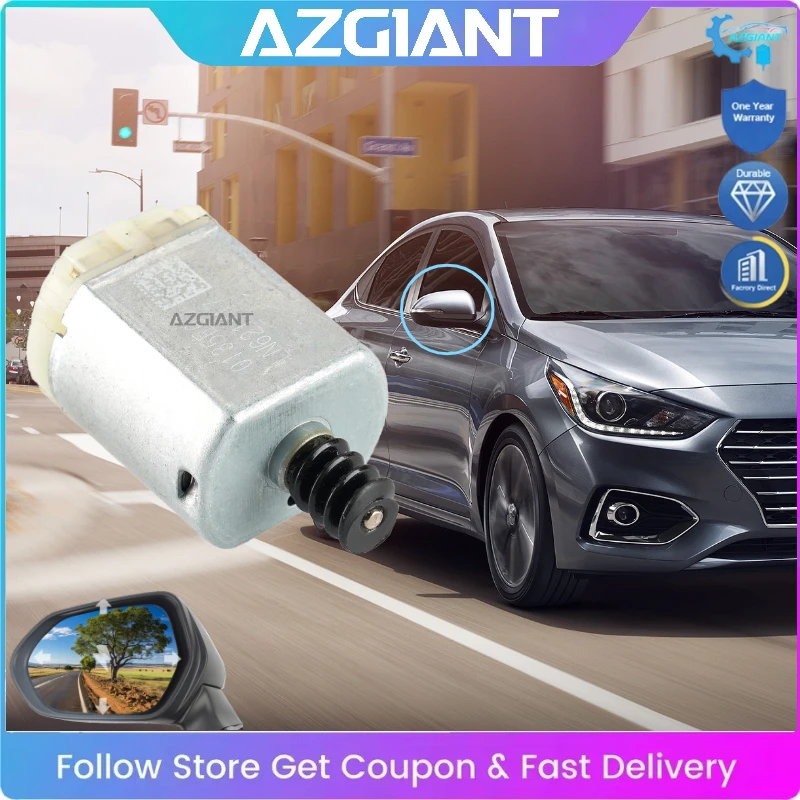 

AZGIANT Car Side Rearview Mirror Adjust Actuator Repair Inner Motor for 2015-2019 Hyundai Sonata Original Parts Durable Replace