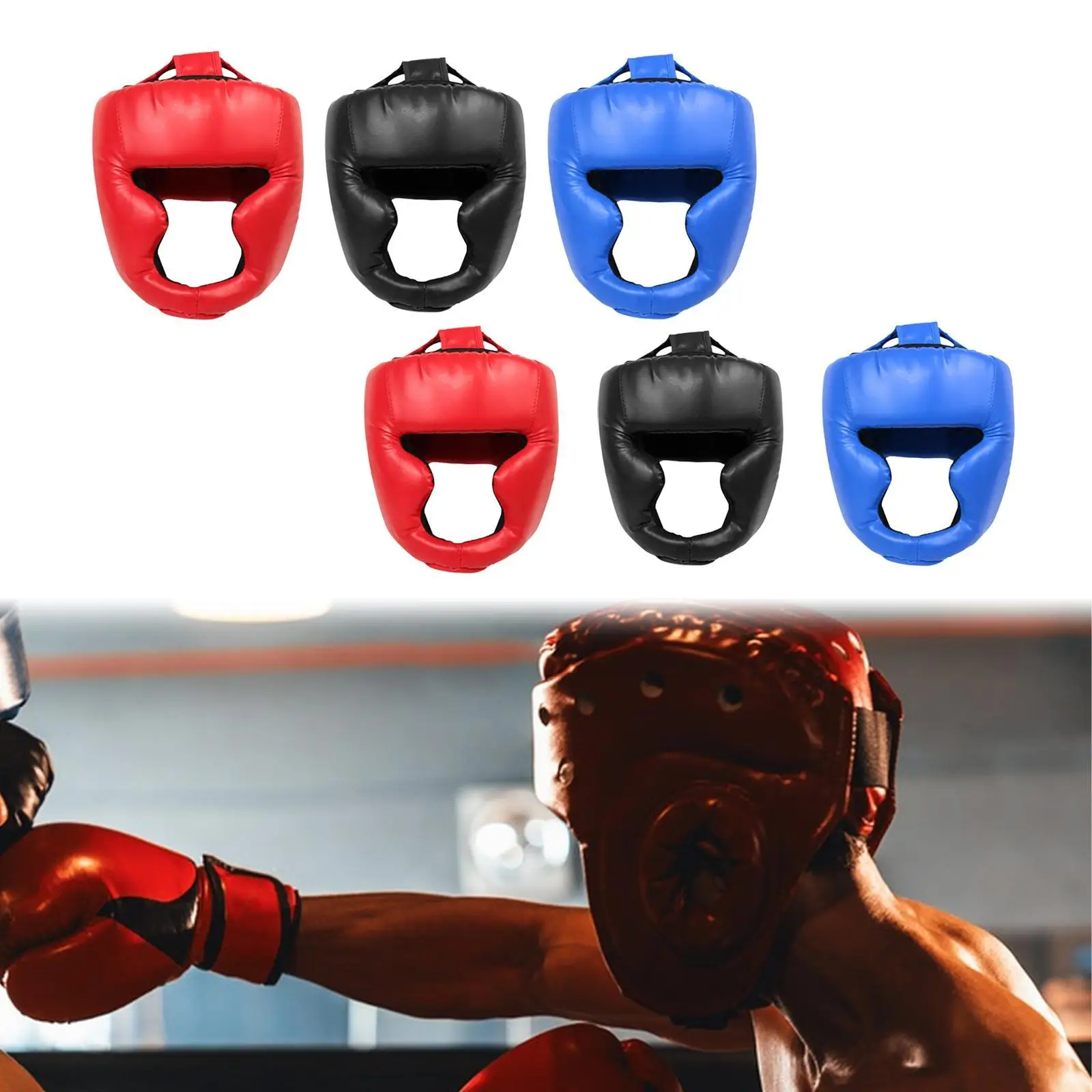 

Боксерский шлем для тренировок, защита щек, портативная спортивная защита головы для ММА, саньда, тхэквондо, муай-тай, спаррингов