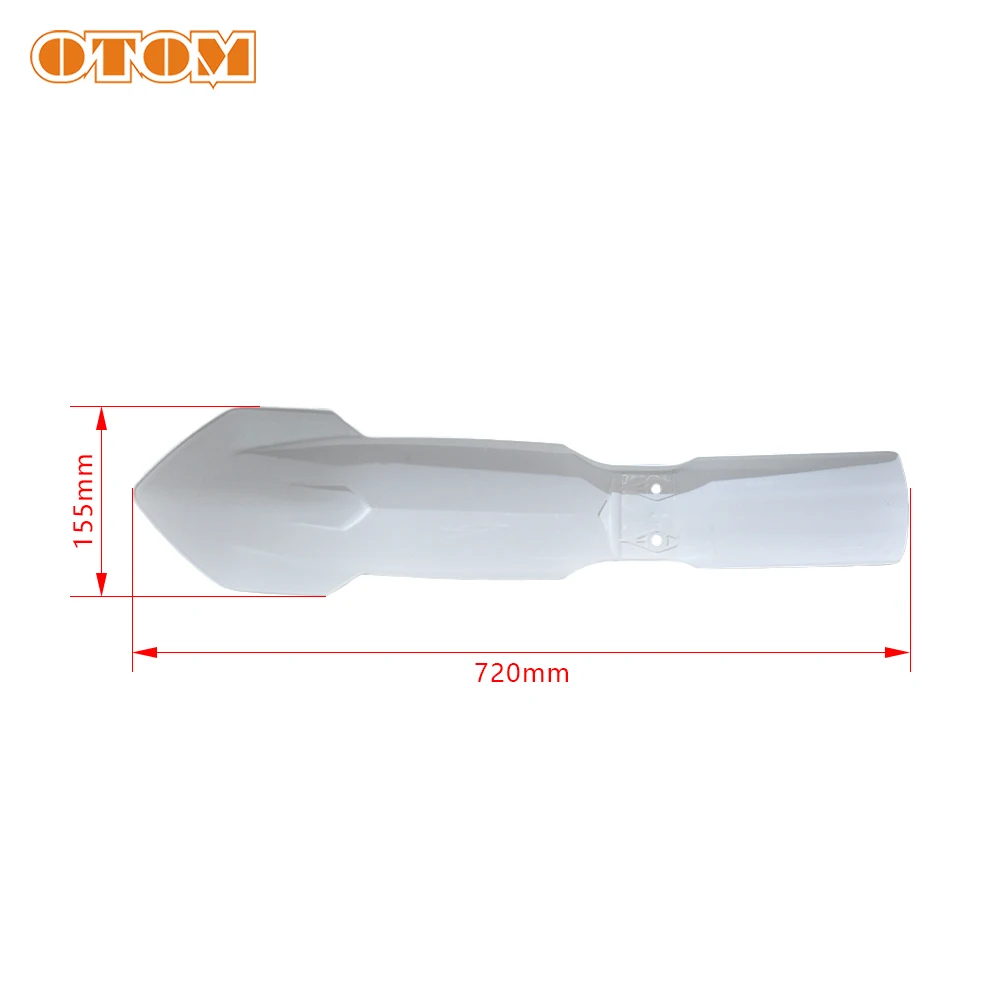 OTOM 2022 Motorcycle Front Fender Plastic Kit Mudguard Splash Shield Protector Extension For KTM Enduro Mud Guards 79008010000EB