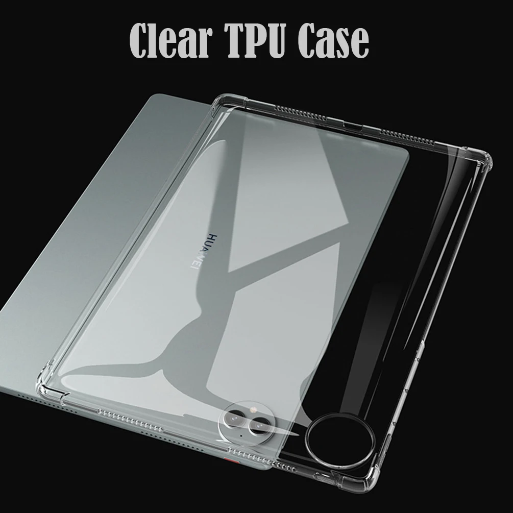 For Huawei MatePad Pro 13.2 2025 Clear Soft TPU Case for MatePad Pro 13.2 2023 Airbag Four Corner Anti-fall Protective Capa