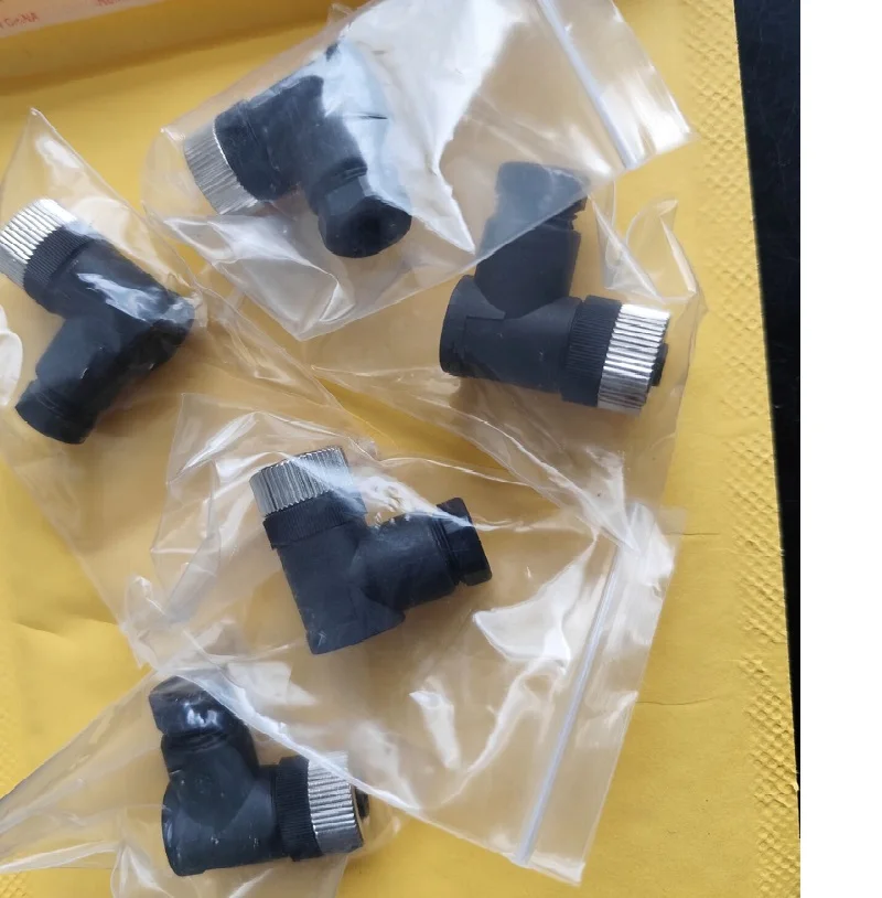 Waterproof M12  Female Aviation Plug Shielded A/D Code Connectors M12 PG9 Connector CE Certification