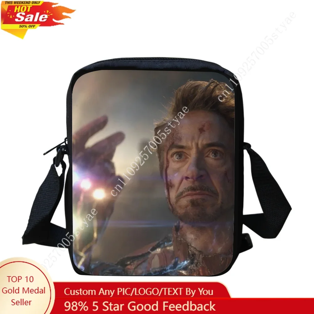 

Marvel Avengers Endgame Crossbody Bags 3D Printing Sling Bags Small Shoulder Bag For Small Meseenger Bag Back to travel
