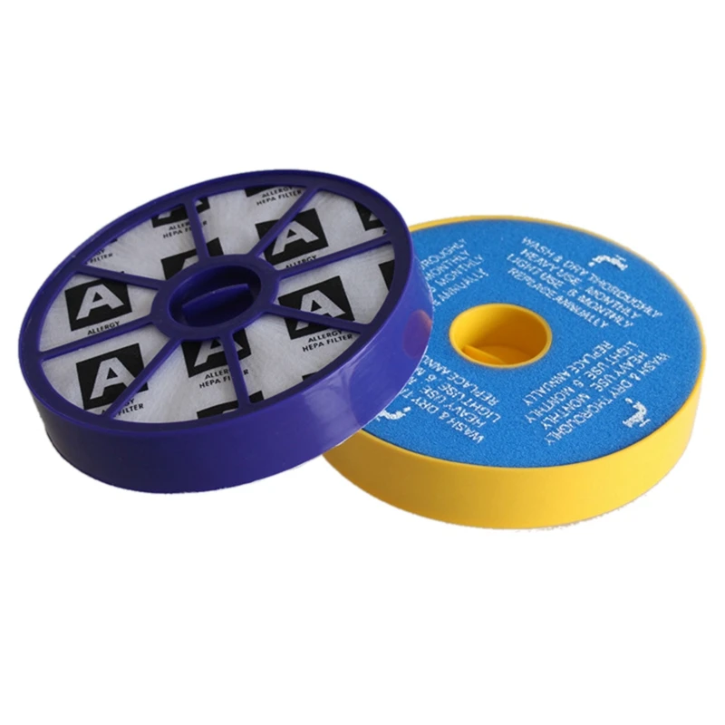 Peças de reposição do kit de filtro hepa para dyson dc05 dc08 dc15 dc19 dc20 dc21 pré & post, motor superior e inferior alergia vácuo