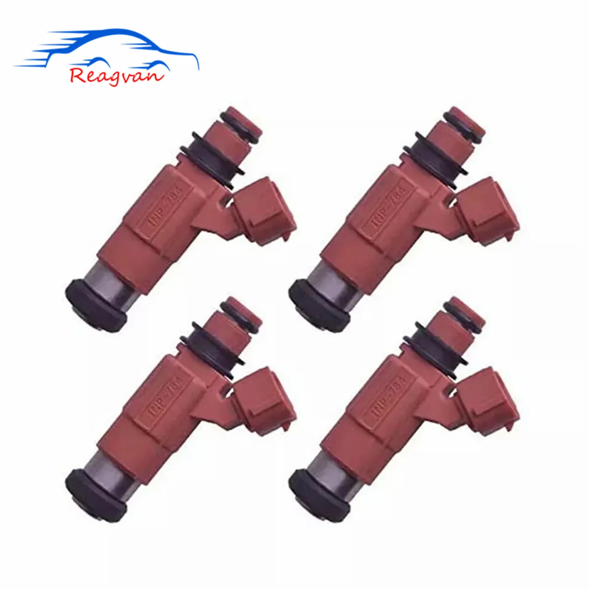 4PCS Fuel Injector INP-784 For Chevy Tracker Mitsubishi Mirage Suzuki Vitara 1999-2003 INP784