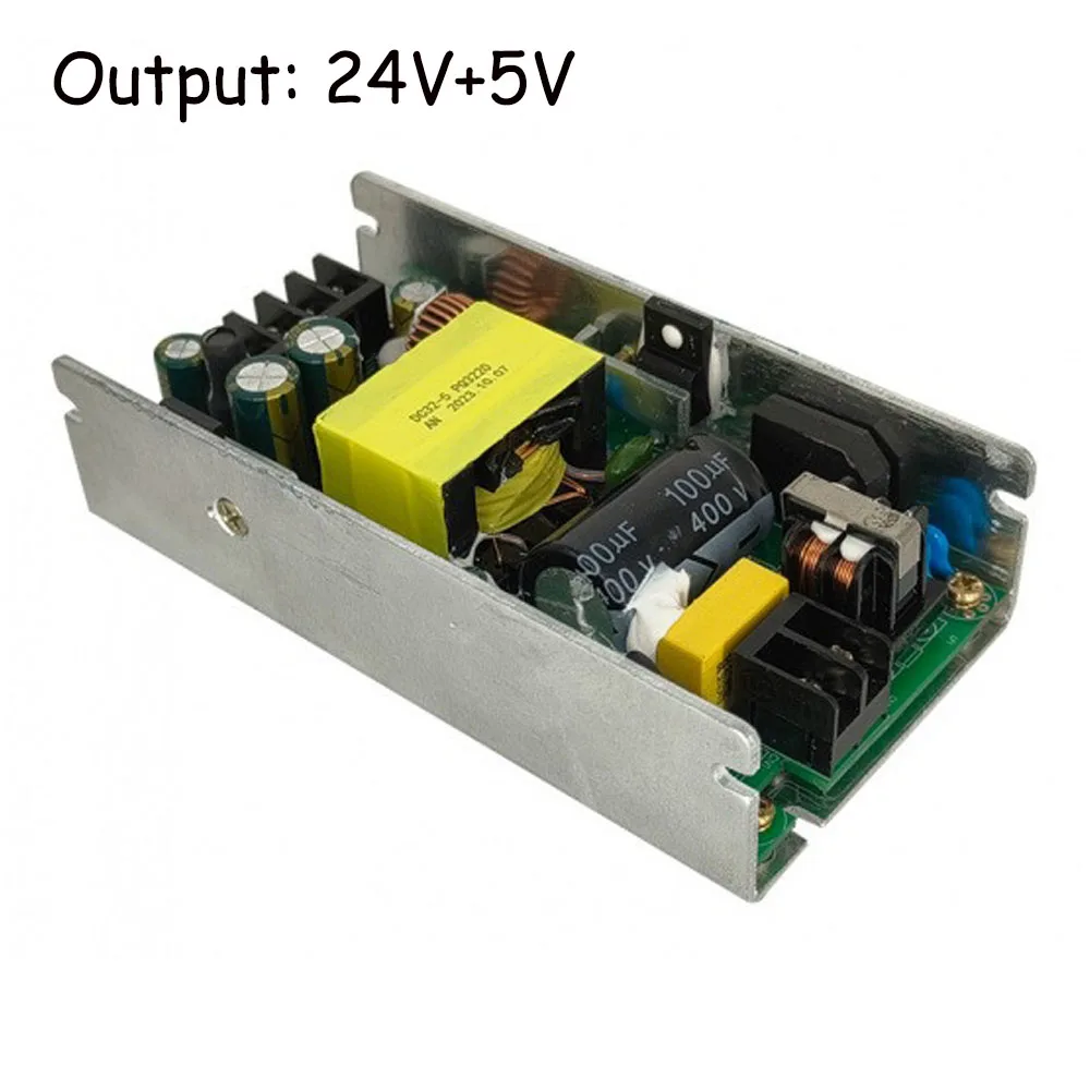AC-DC Converter 120W Step-down Power Supply Module AC110-220V to DC12V+5V/DC24V+5V/DC32V+5V Dual Output Power Supply Module