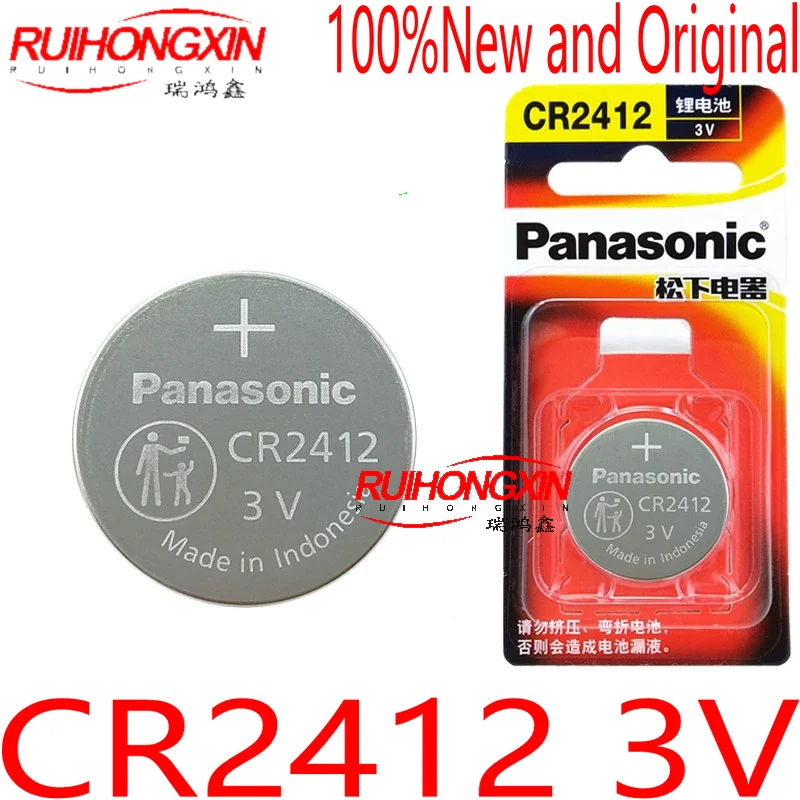 CR2412 Toyota Crown Lexus BYD Sirui Smart Bluetooth Card chiave remota 3V