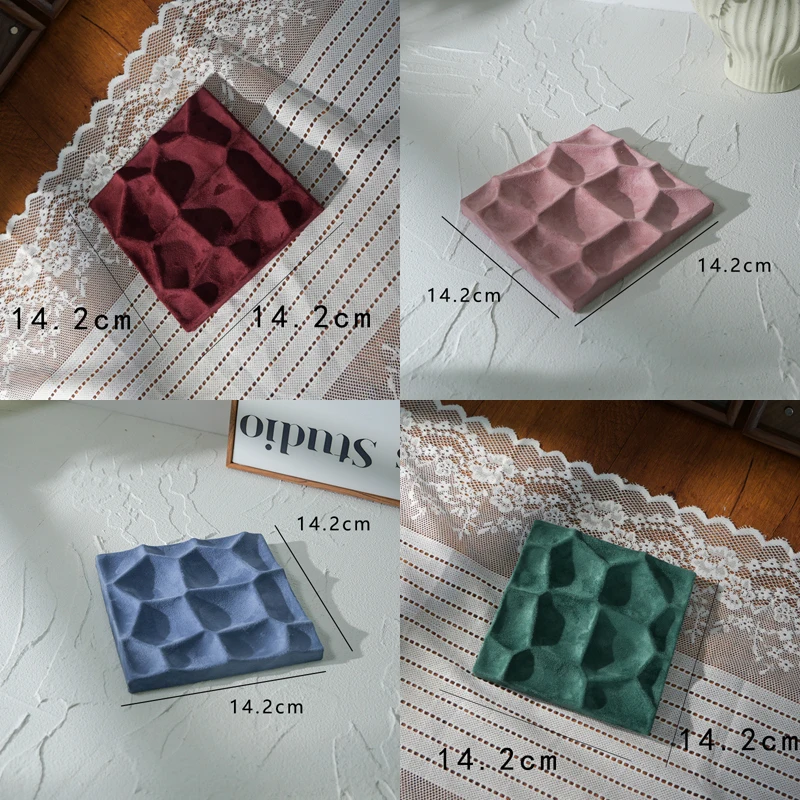 Jewelry Tray Storage Display Plate for Rings Studs Brooches Hair Clips Jewelry Shop Counter Accessory Small Handicraft Organizer