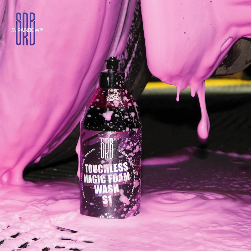 Pink Foaming Snow Foam Car Wash Soap (Works with Foam Cannons, Guns or Bucket Washes) Safe for Trucks, Motorcycles, RVs & More.