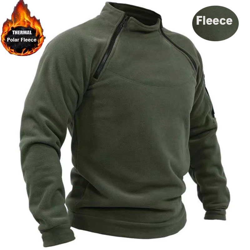 Chaqueta softshell táctica impermeable con forro térmico hombre - imagen 5