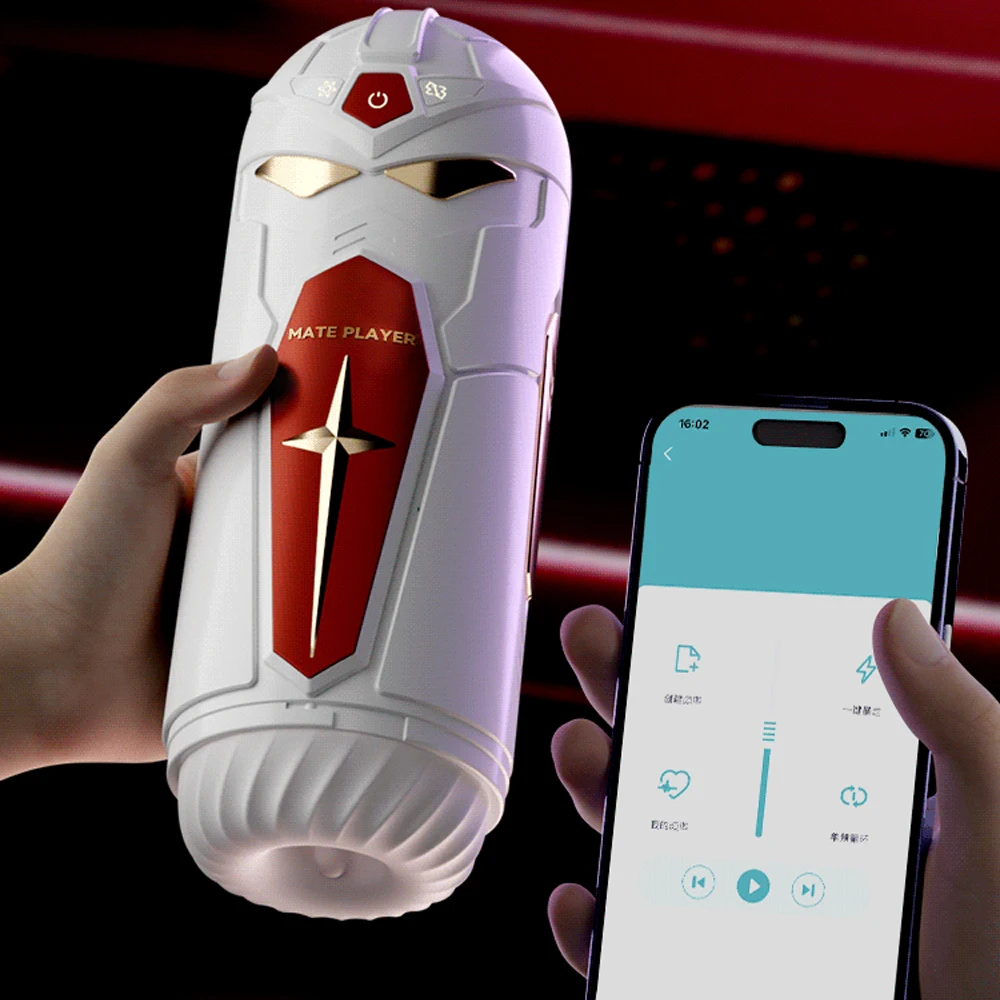 Vibrador realista de expansão do garganta profunda para adultos, 10 Frequency Sex Toys, Mobile App Control, Bens Suprimentos