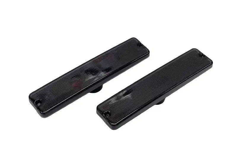 

Pair Front Fender Side Marker Reflectors with Black Lens for Jeep Wrangler YJ 1987-1995 Automotive Lighting Accessories